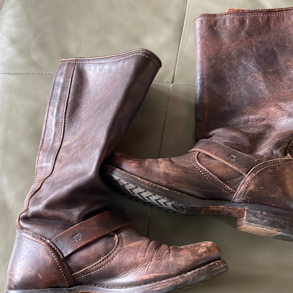 Frye Veronica slouch boots. Wide calf.
